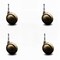 Service Caster 2.5 Inch Windsor Antique Metal Ball Caster - Grip Neck Stem - SCC, 4PK SCC-GN01S25-DCS-WA-4 - alternate 1